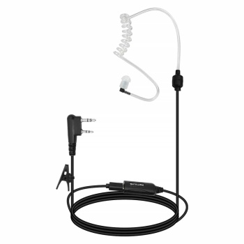 Retevis EAK008 AI active noise reduction walkie talkie earpiece Kenwood 2Pin