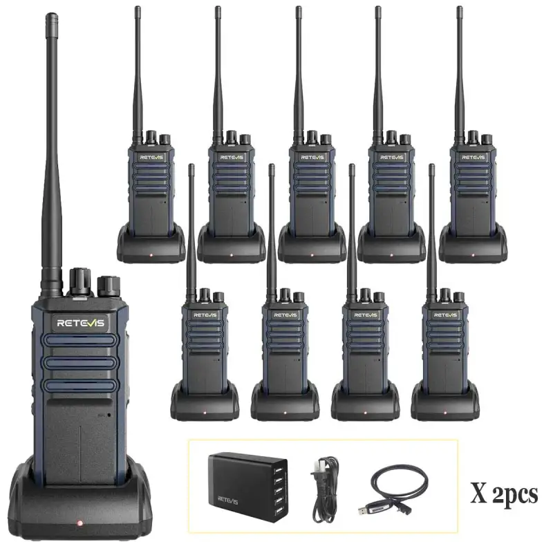 Retevis RT86A High Power GMRS Radio for Long Distance Use 10Pack