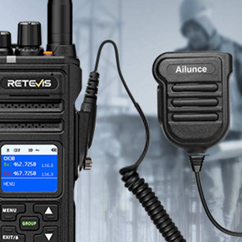 Retevis NR630S UHF Long Range Waterproof Two Way Radio with Speaker Mic