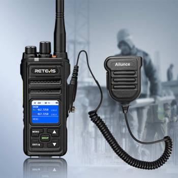 Retevis NR630S UHF Long Range Waterproof Two Way Radio with Speaker Mic