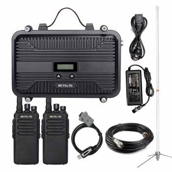 RT97P DMR Repeater and RT81 DMR Radio With FRP Antenna Kit