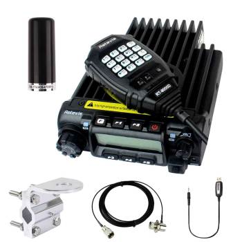 RT9000D High Power Mobile Radio with Vehicle Antenna Kit Options