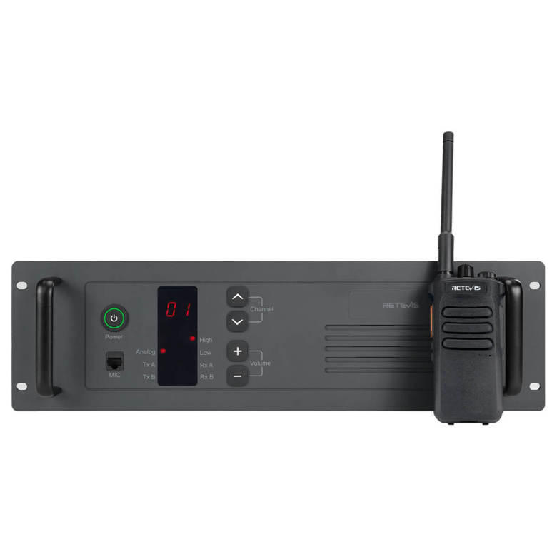R1 UHF Analog Repeater System with 2PCS RT86 Radio Bundle