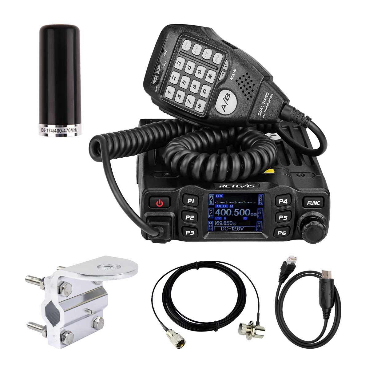 RT95 Dual Band Mobile Radio and Stubby Radome Antenna Kit