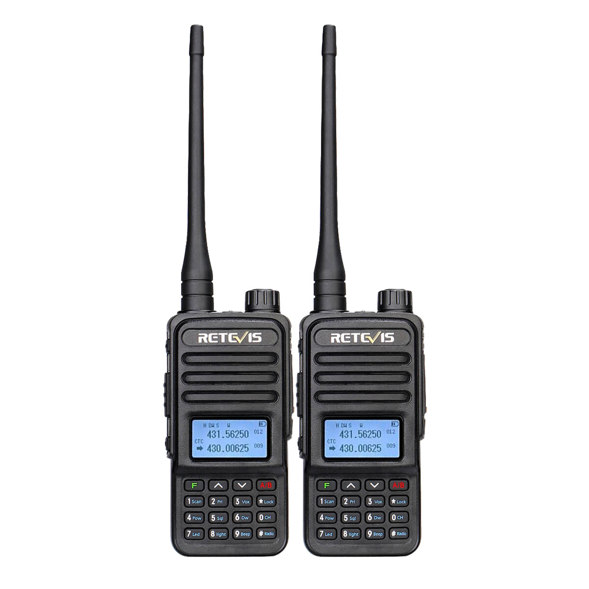 RT85 Long Range Dual Band FPP Amateur Handheld Radio (2 Pack)