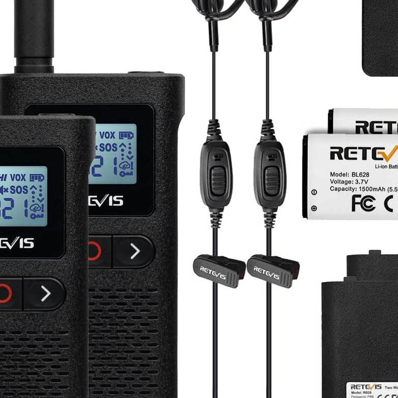RB28 NOAA FRS Two Way Radio With Earpiece