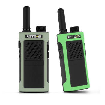 Retevis RB66P FRS Radio | License-Free | 1.5-Hour Fast Charging | Long Standy Time | Fluorescent Design | Easy-Pairing