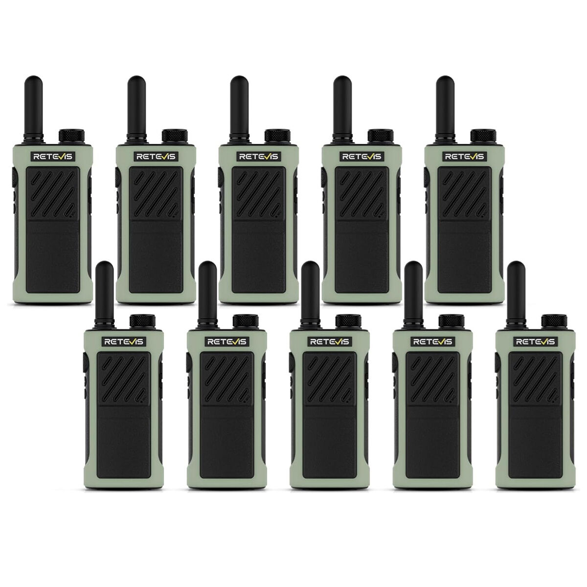 Retevis RB666P Rugged PMR446 Two Way Radio with Fast Charger (10 Pack)
