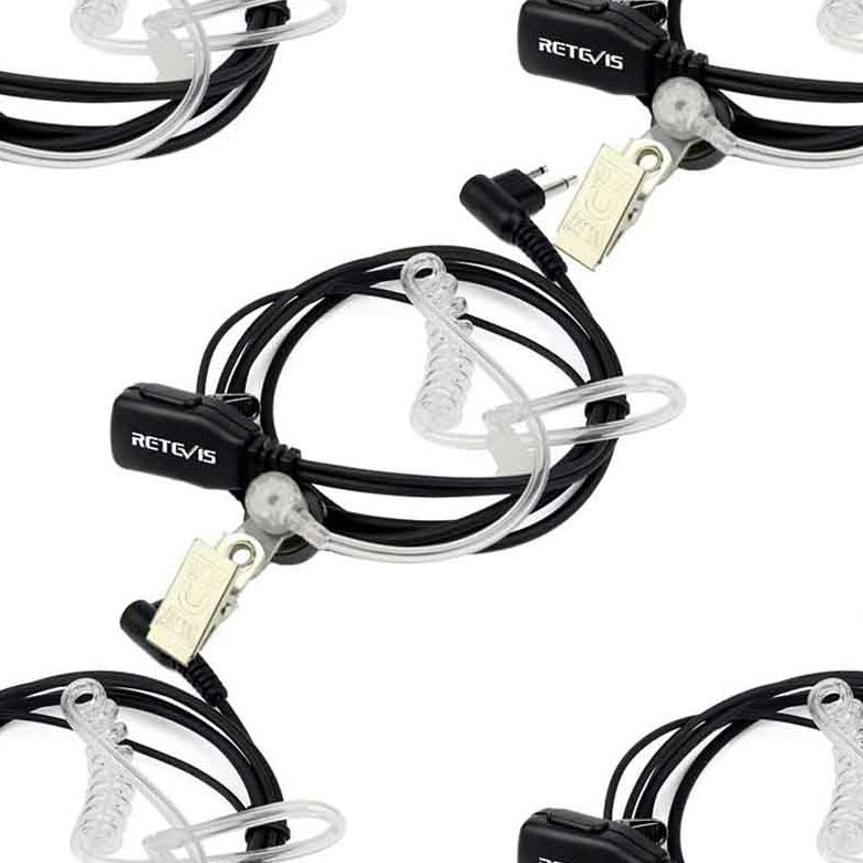 Motorola 2Pin Acoustic Tube Ear Piece for Walkie Talkie Motorola CP100D