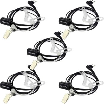 Motorola 2Pin Acoustic Tube Ear Piece for Walkie Talkie Motorola CP100D