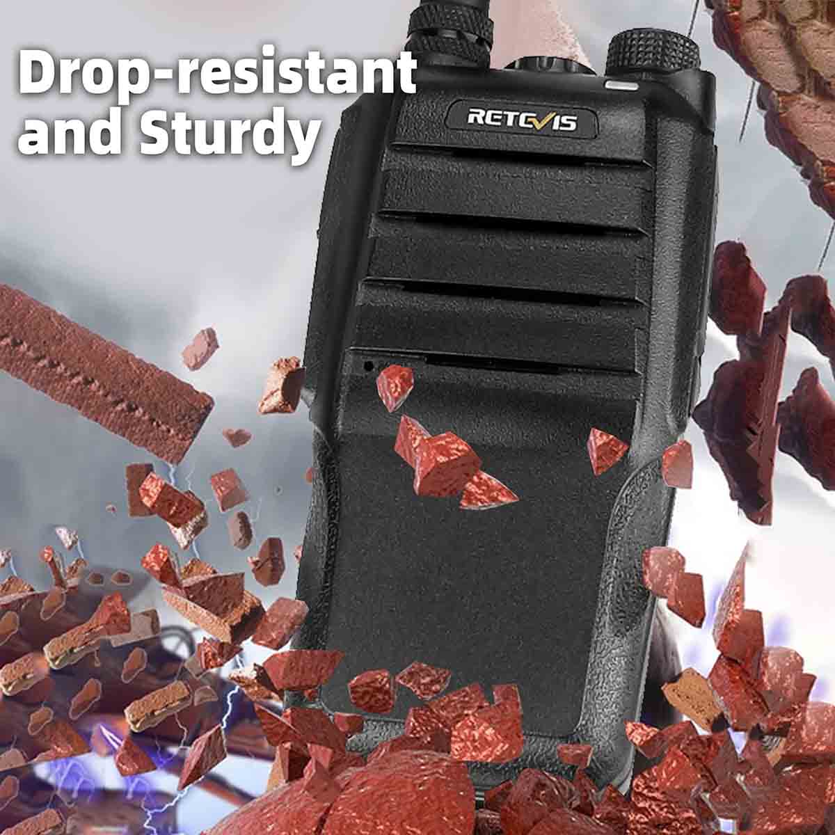 Retevis RT56B Explosion-proof FRS Heavy Duty Two way Radio 6Pack