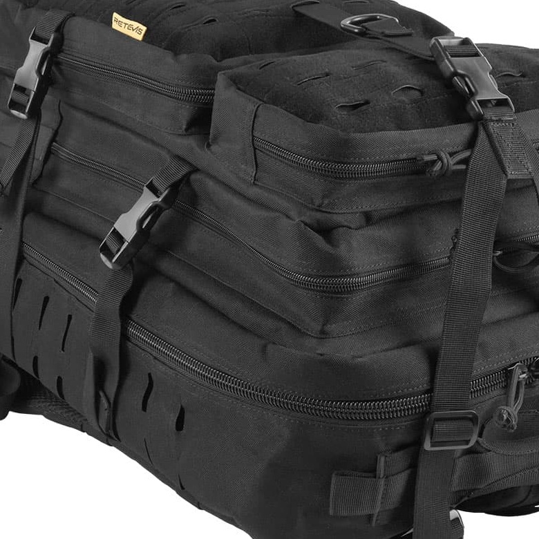 Retevis 47L Military Tactical Backpacks 3 Day Bug Out Bag Hiking Trekking Rucksack