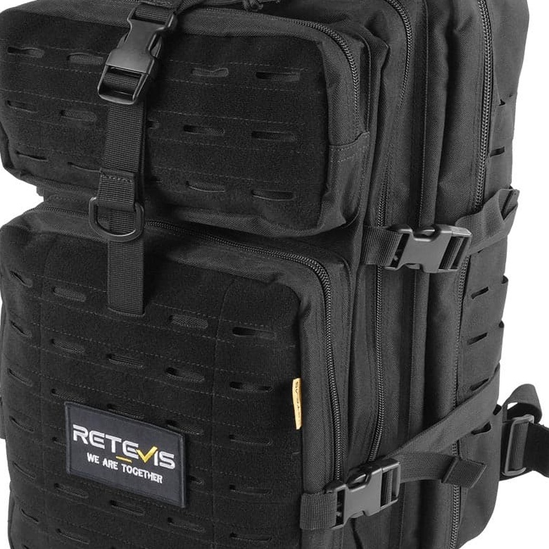 Retevis 47L Military Tactical Backpacks 3 Day Bug Out Bag Hiking Trekking Rucksack
