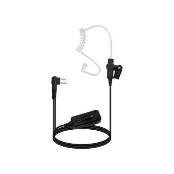 Retevis Noise-Canceling 2-Wire Motorola 2Pin Covert Acoustic Tube Earpiece