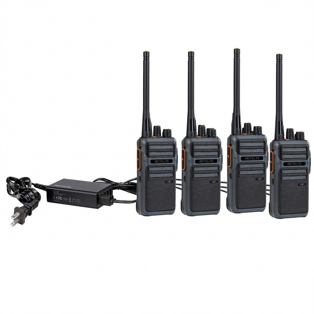 RB17 Long standby Type-C (4 Pcs)+5-Port USB Charger