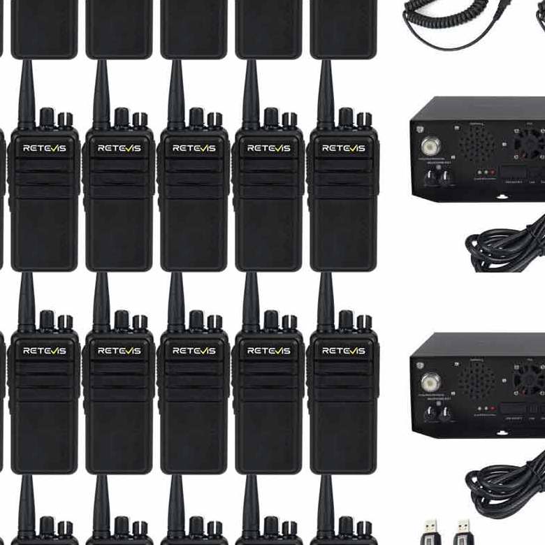 Retevis RB91 Repeater and RB24 Handheld Radio Long Distance Communication Solutions