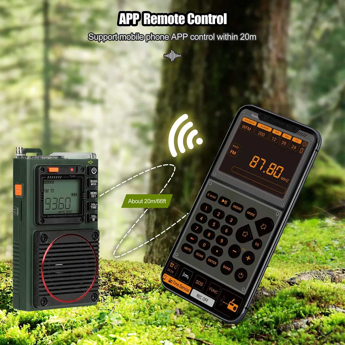 TR111 DSP Digital Display Multi-band Ham Radio