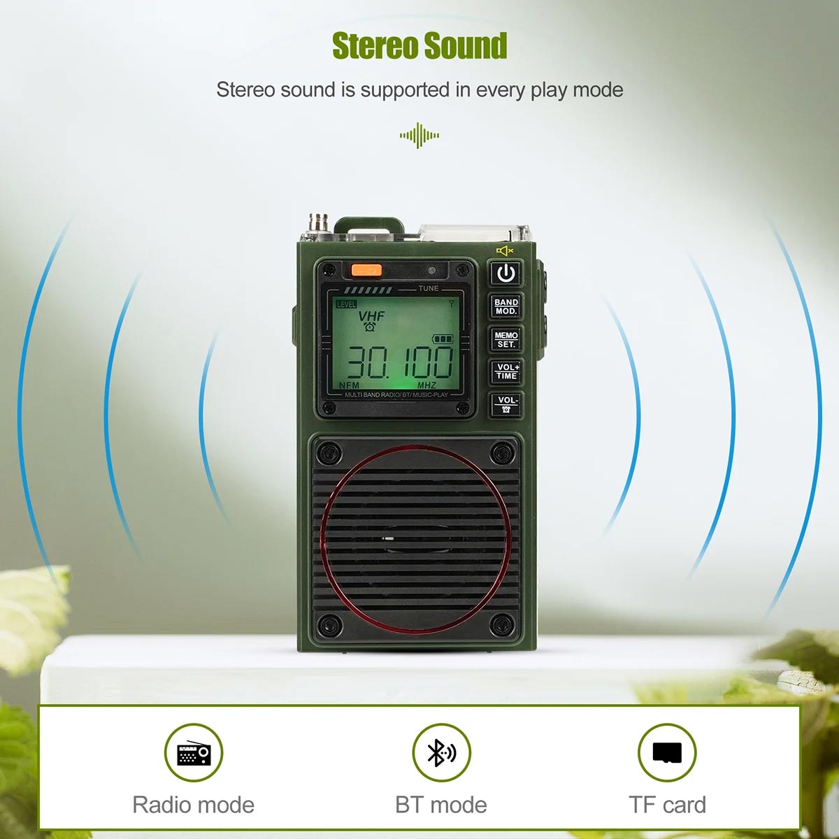 TR111 DSP Digital Display Multi-band Ham Radio