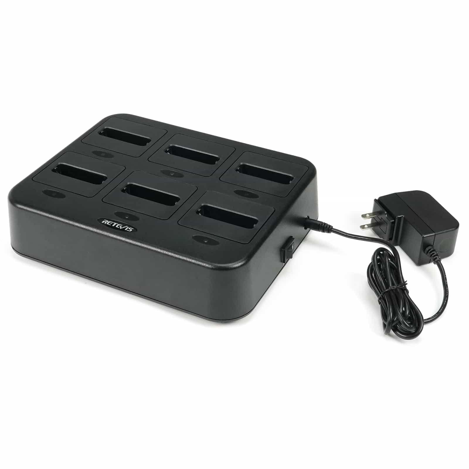 Six-Way Charger Multi Unit Charger Base for B3H B3S Walkie Talkie and Battery