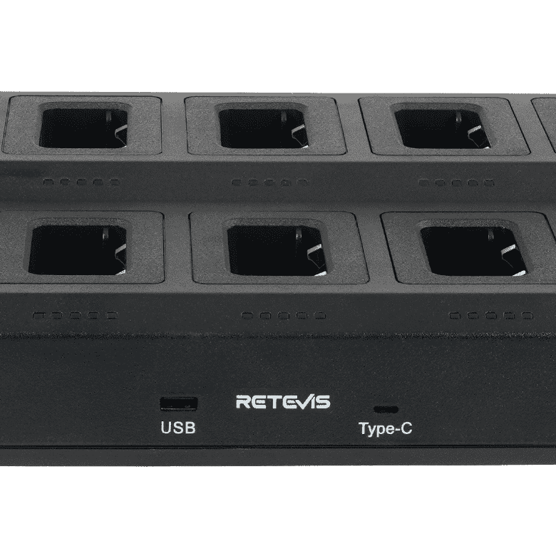 10 Way Multi Unit Rapid Gang Charger for Retevis RT68 RT68B NR10 RT668 NR610 RB669 