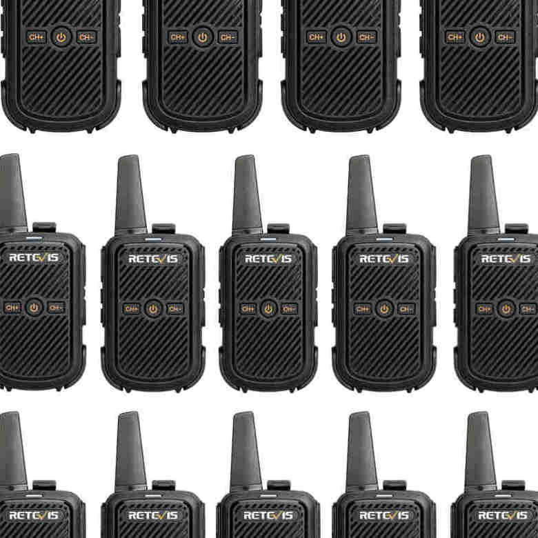 Retevis RT15 FRS Business Radio 20 Packs | License-Free | Lightweight | 1000mAh Battery | USB Charging | VOX