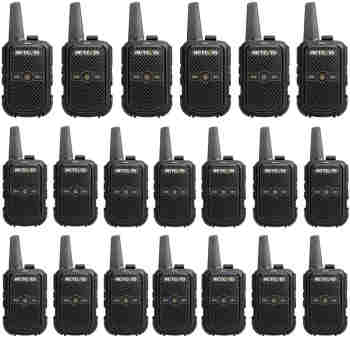 Retevis RT15 FRS Business Radio 20 Packs | License-Free | Lightweight | 1000mAh Battery | USB Charging | VOX