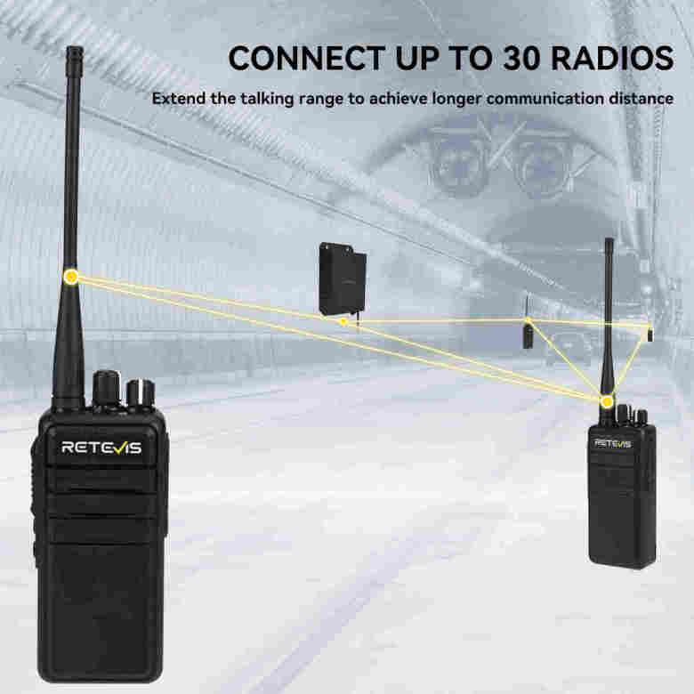 RB24 Digital Direct Frequency Long Range UHF Handheld Radio