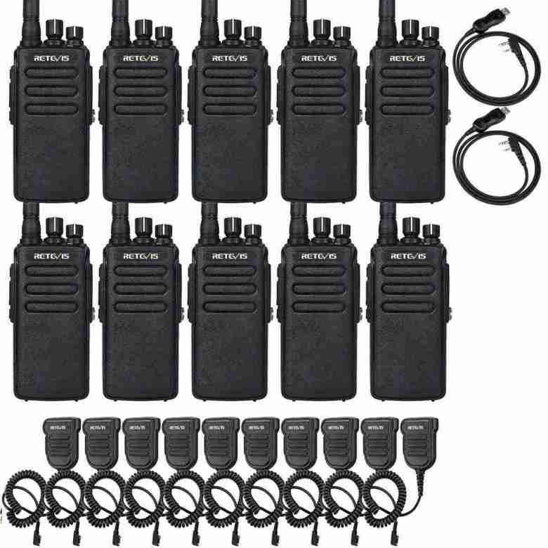 RT81 10w IP67 Waterproof UHF DMR Walkie Talkie With Speaker