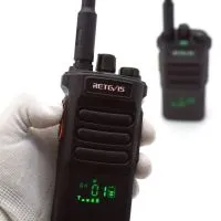 Retevis RT86 Long Range Heavy Duty Walkie Talkies with Shoulder Mic 6 Packs