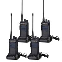 Retevis RT10 Digital Long Range Walkie Talkies for Business 128-Channel 900 MHz 4pack