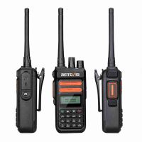 Retevis RT76P NOAA GMRS Two Way Radio 10 Pack With Program Cable 2 Pack
