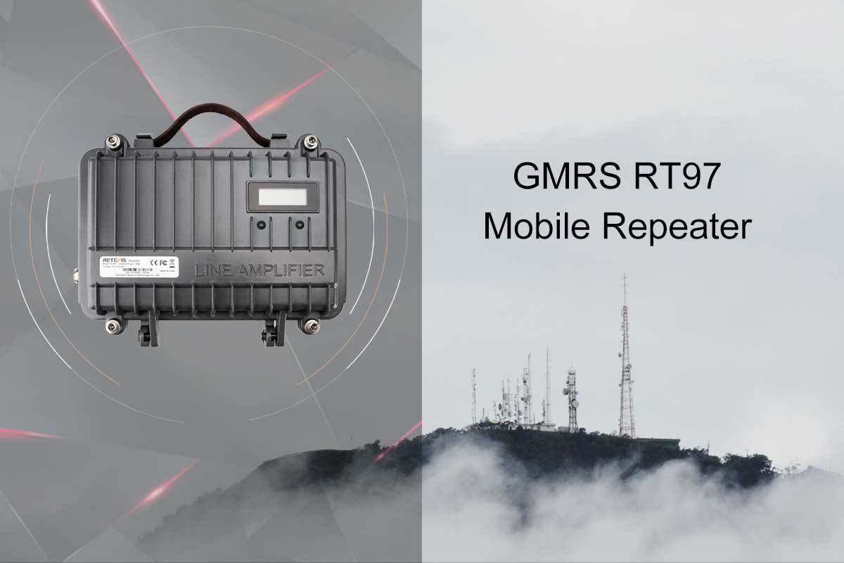 Retevis RT97 mobile repeater front panel with channel controls