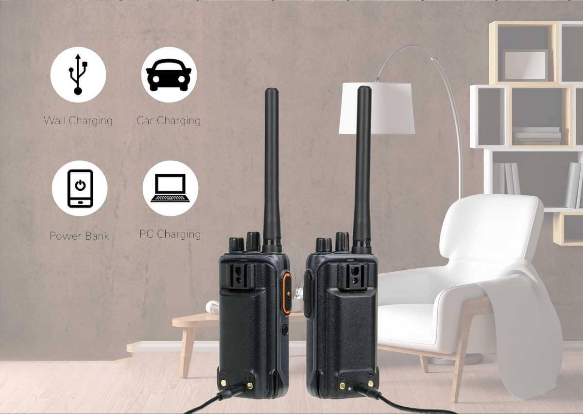 Retevis RB17V with Type-C charging