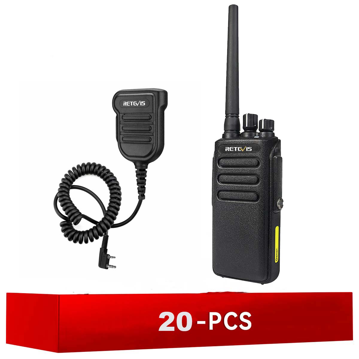 RT81 10w UHF DMR Radio with Speaker Mic (20Pcs)