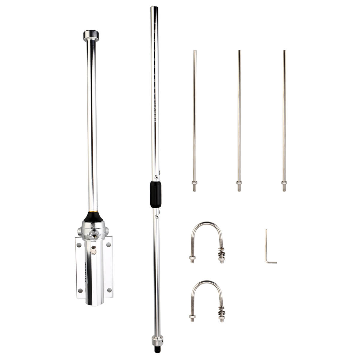 White Aluminum Base Station Antenna 390-470MHz UHF repeater Antenna