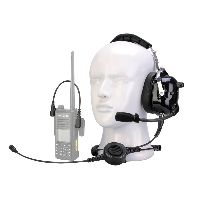 2 Pin Noise Cancelling Walkie Talkie Single Headset
