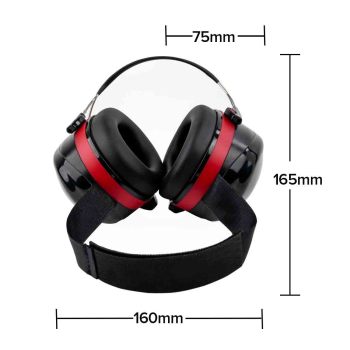 EHN006 Neck Banded ABS Noise Reduction Earmuffs