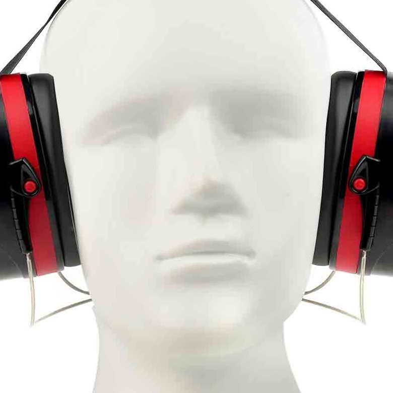 EHN006 Neck Banded ABS Noise Reduction Earmuffs