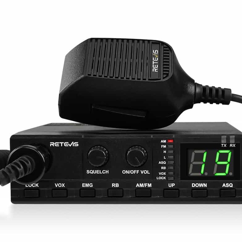 Retevis MB2/MB62 40-Channel 4W CB Mobile Radio