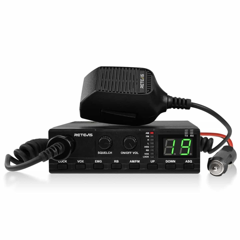 Retevis MB2/MB62 40-Channel 4W CB Mobile Radio