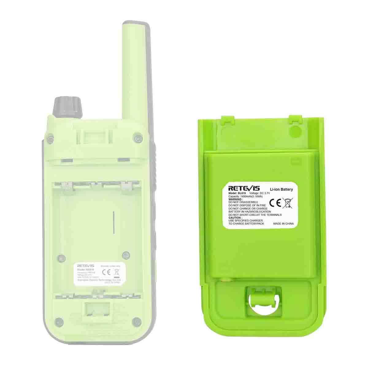 1400mAh 3.7V Original Li-Ion Battery for RA619