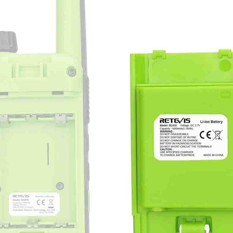 1400mAh 3.7V Original Li-Ion Battery for RA619