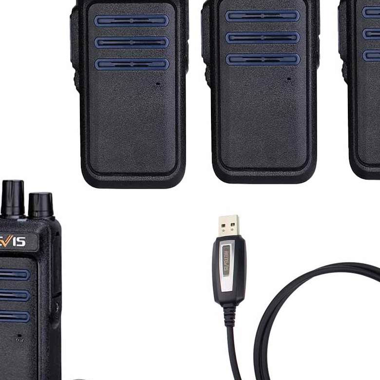 Retevis RT10 Digital Long Range Walkie Talkies for Business 128-Channel 900MHz