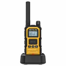 Retevis RB48P GMRS Waterproof Walkie Talkie with Speaker Mic 6pack plus Gang Charger