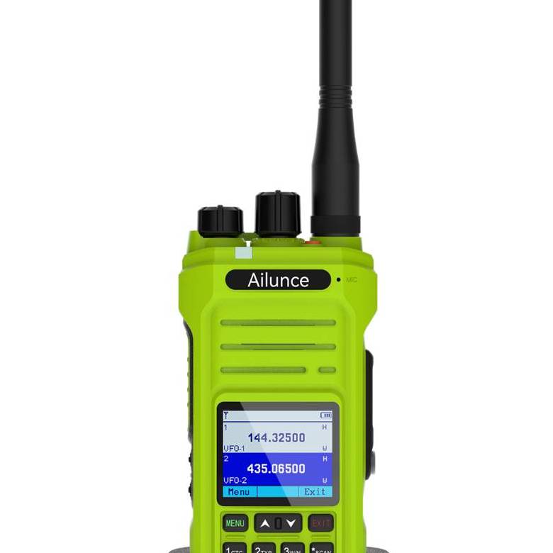 Ailunce HA1G IP67 Rugged GMRS Radio with 256 Channels(Green)