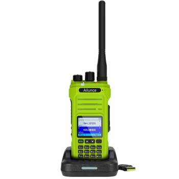 Ailunce HA1G IP67 Rugged GMRS Radio with 256 Channels(Green)