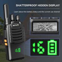 Retevis H777H Hidden Display PMR446 License-Free Radio with Earpiece (10 Pack)
