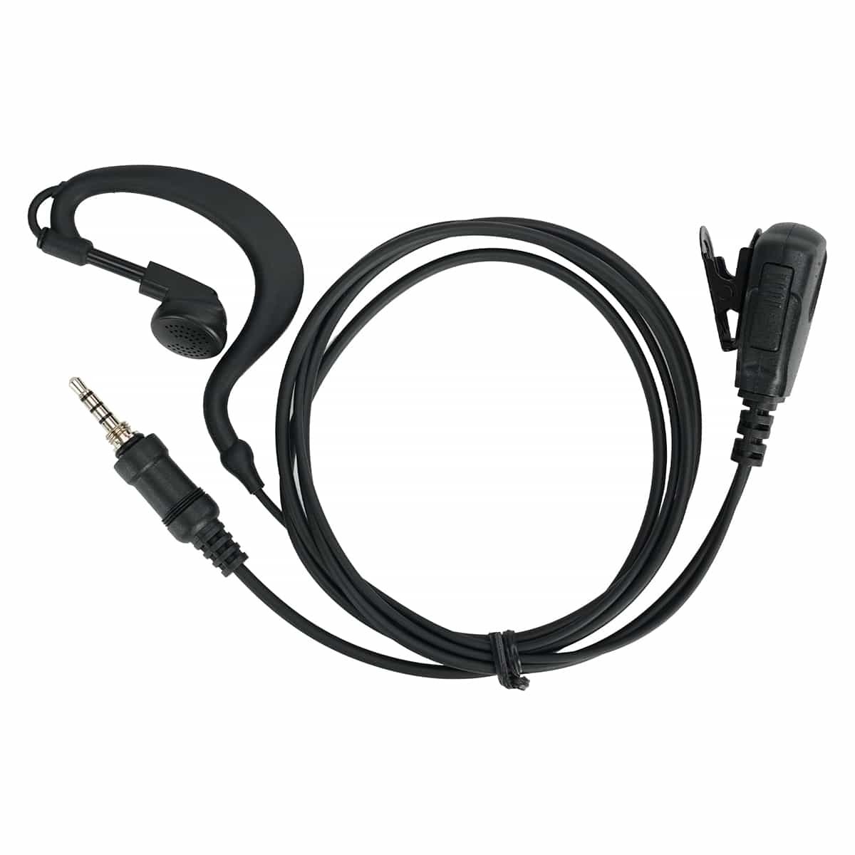 3.5mm 1-pin Headset Ear Hook Earpiece For Marine Radio RT55 RM01