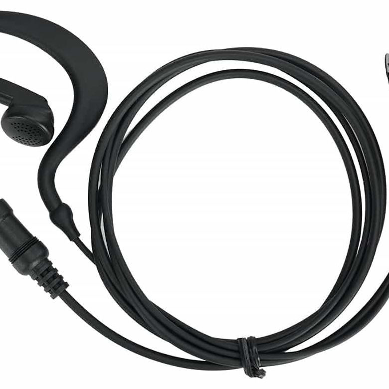 3.5mm 1-pin Headset Ear Hook Earpiece For Marine Radio RT55 RM01