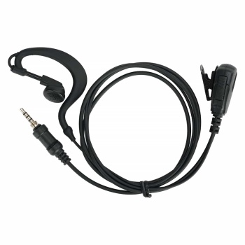 3.5mm 1-pin Headset Ear Hook Earpiece For Marine Radio RT55 RM01